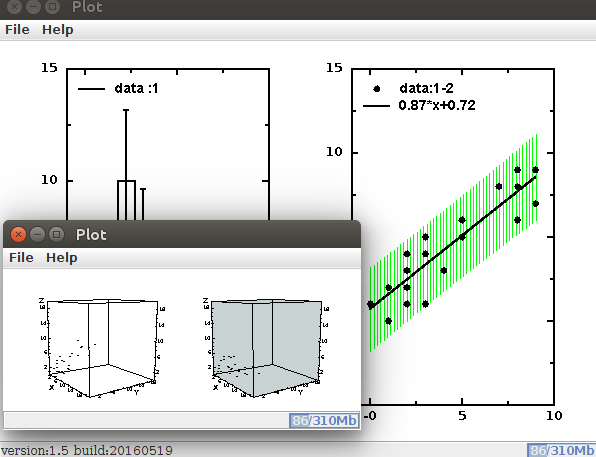 DMelt example: Tutorial on data mining for java.net