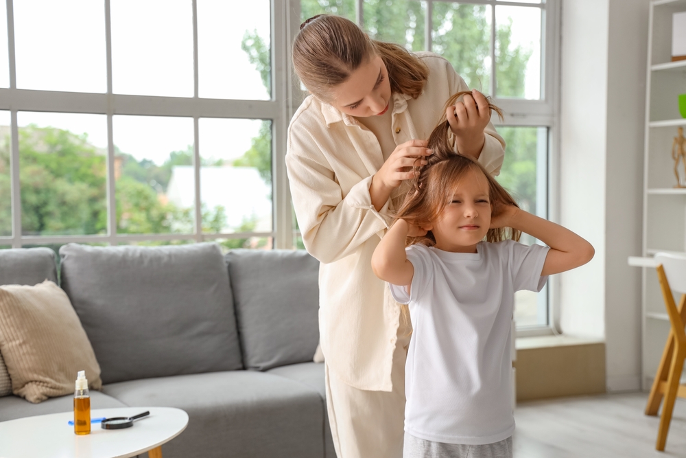 leading to hair loss in small patches